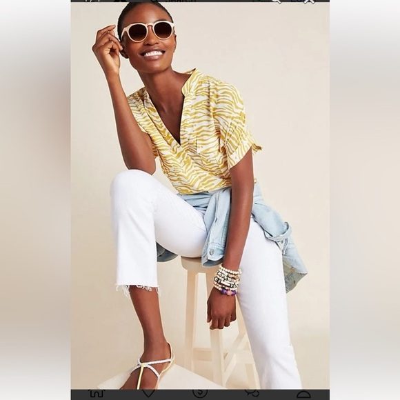 Anthropologie Tops - Anthropologie Maeve Amira Utility Shirt